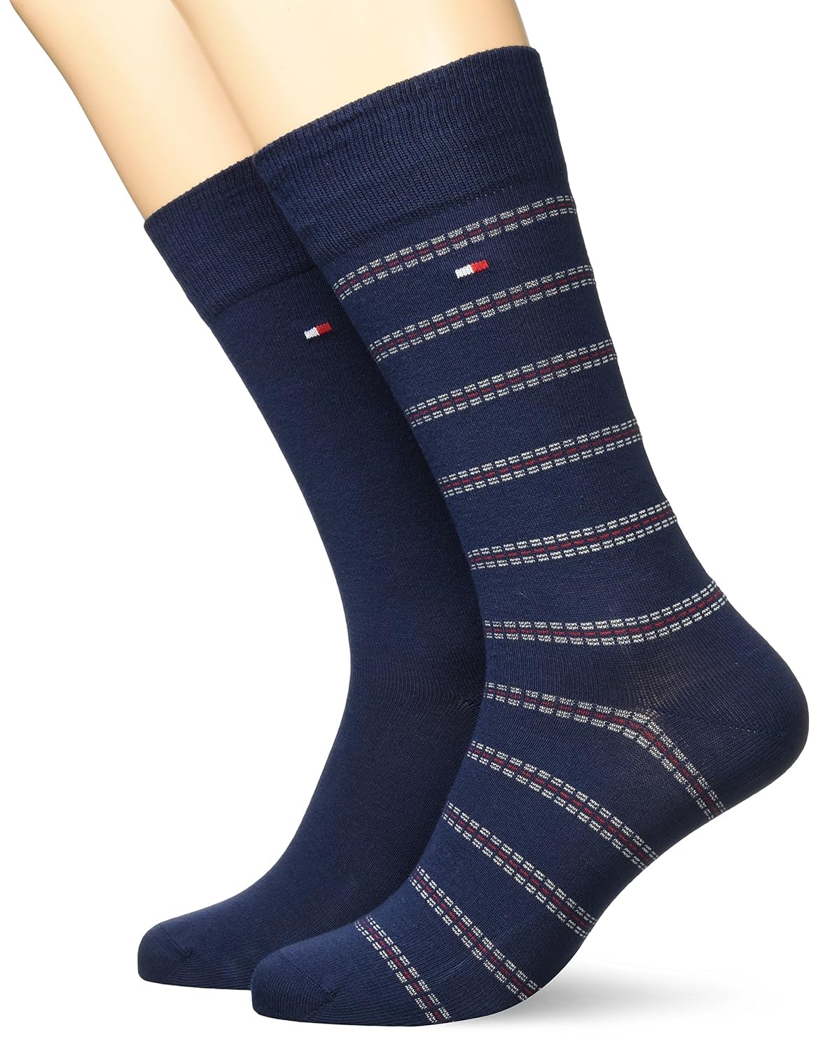 tommy hilfiger 男式筒袜2个装